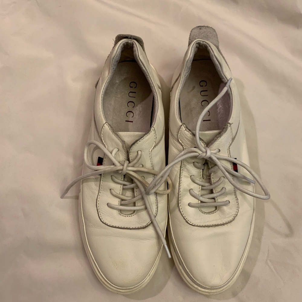 Gucci Leather Sneakers - Picture 2 of 15